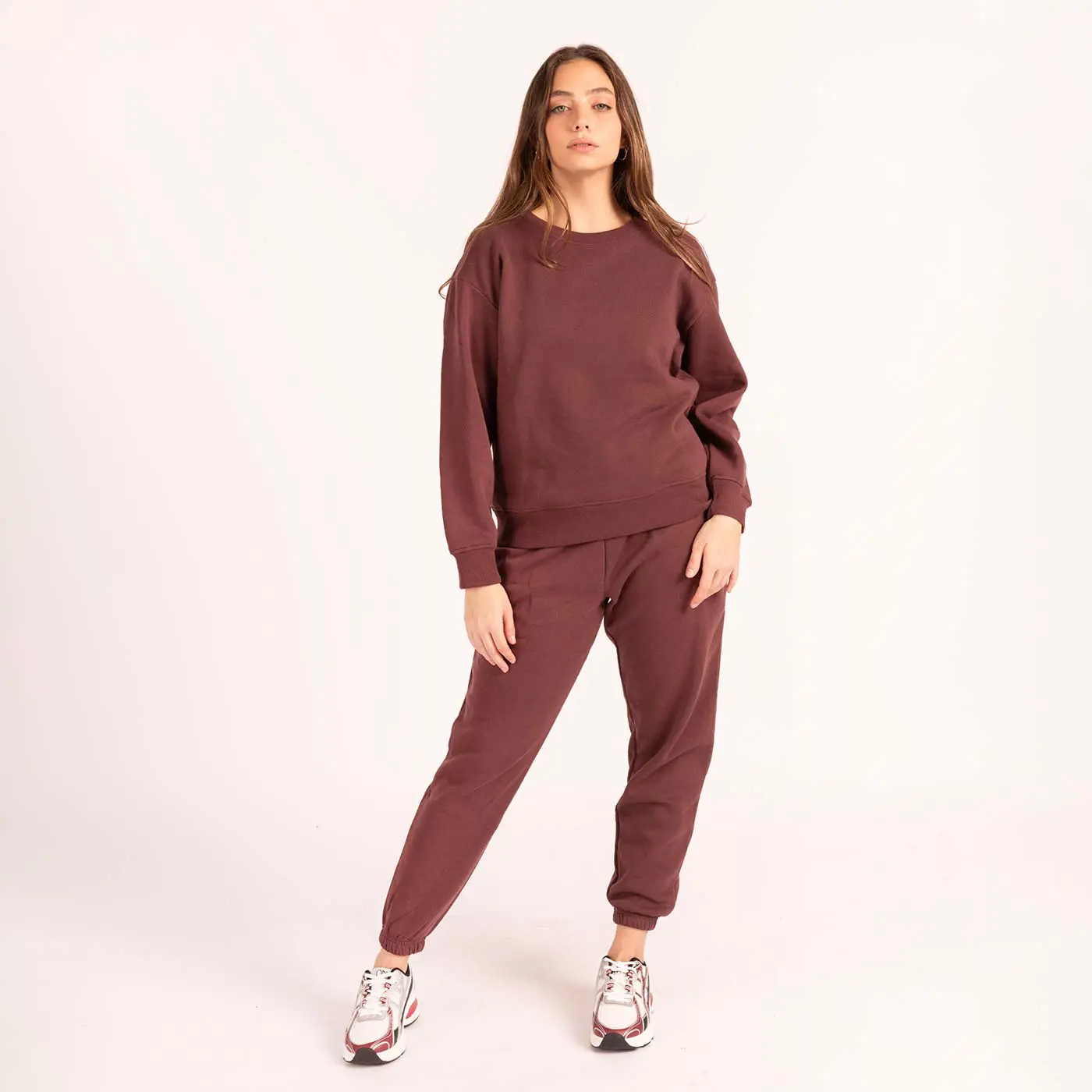 סווטשירטים וקפוצ'ונים בורדו S