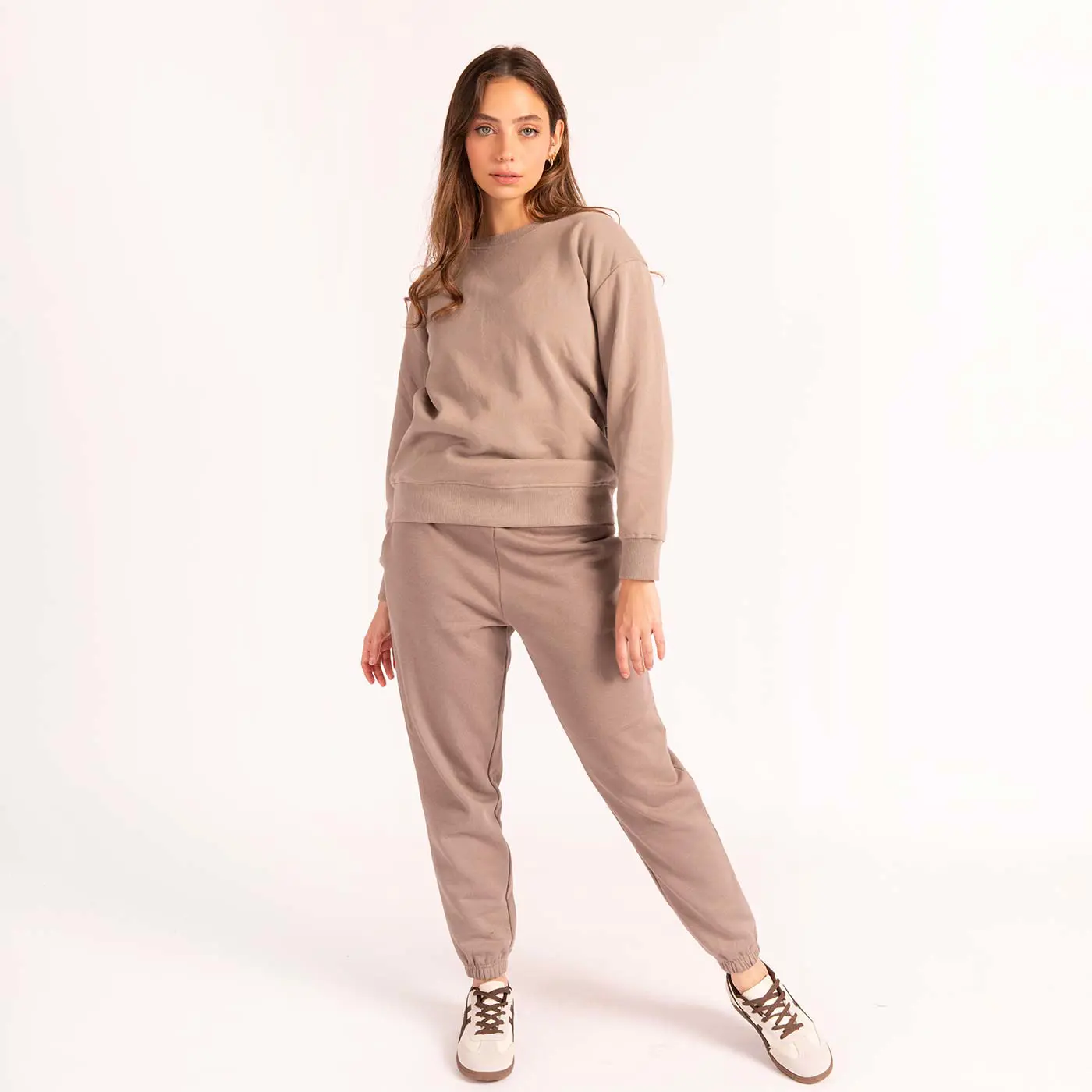 סווטשירטים וקפוצ'ונים חאקי L