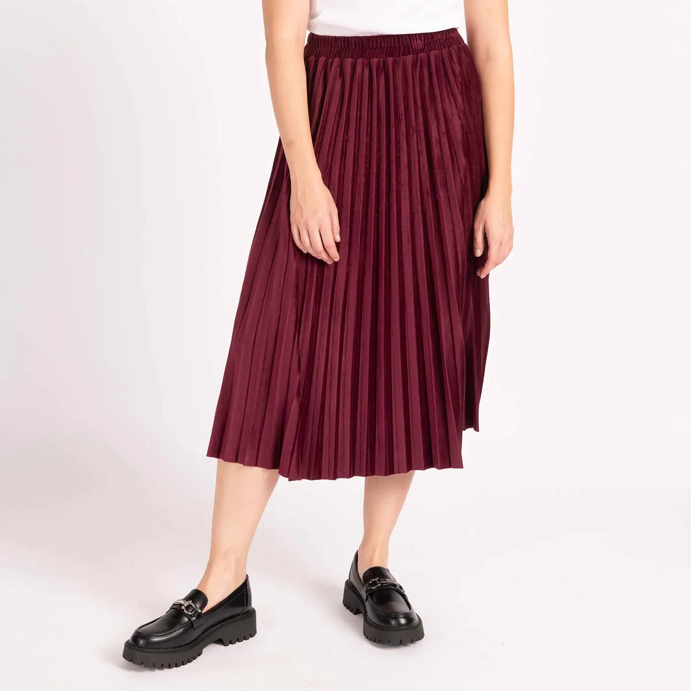 מכנסיים וחצאיות בורדו XL