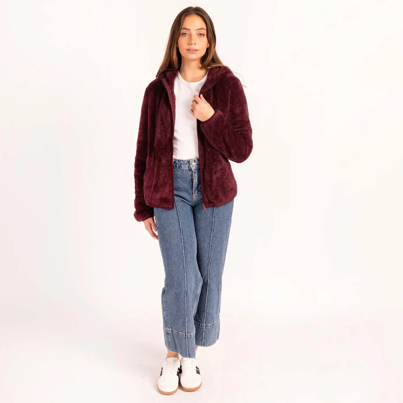 ג"קטים ומעילים בורדו L