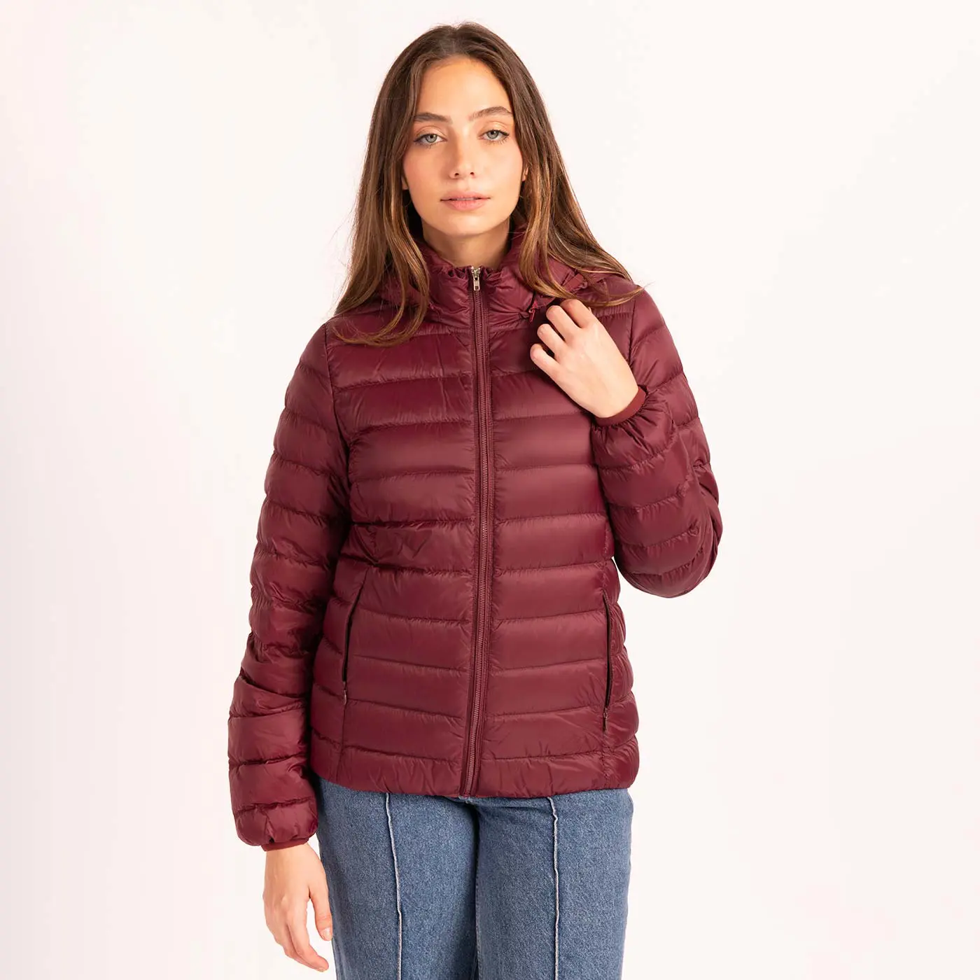 ג"קטים ומעילים בורדו XL