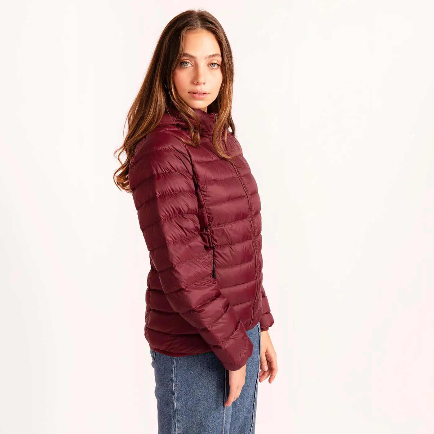 ג"קטים ומעילים בורדו XL