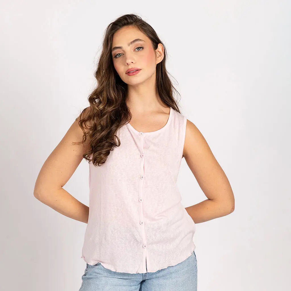 גופיות ורוד בהיר L