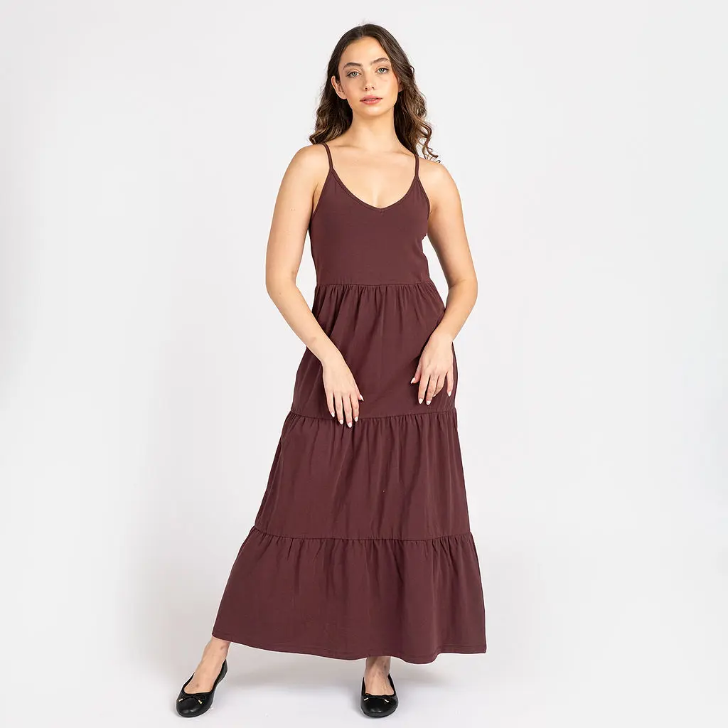 שמלות בורדו M