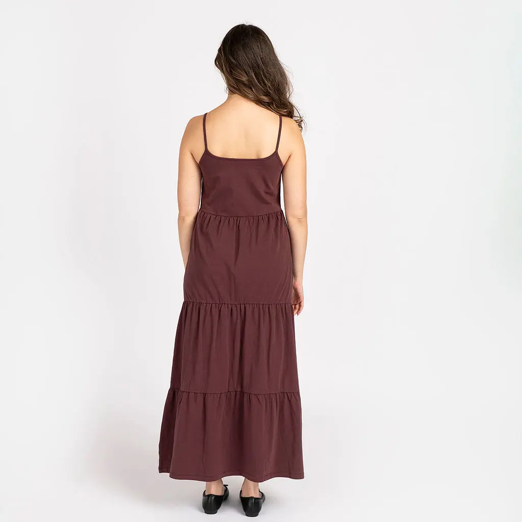 שמלות בורדו M