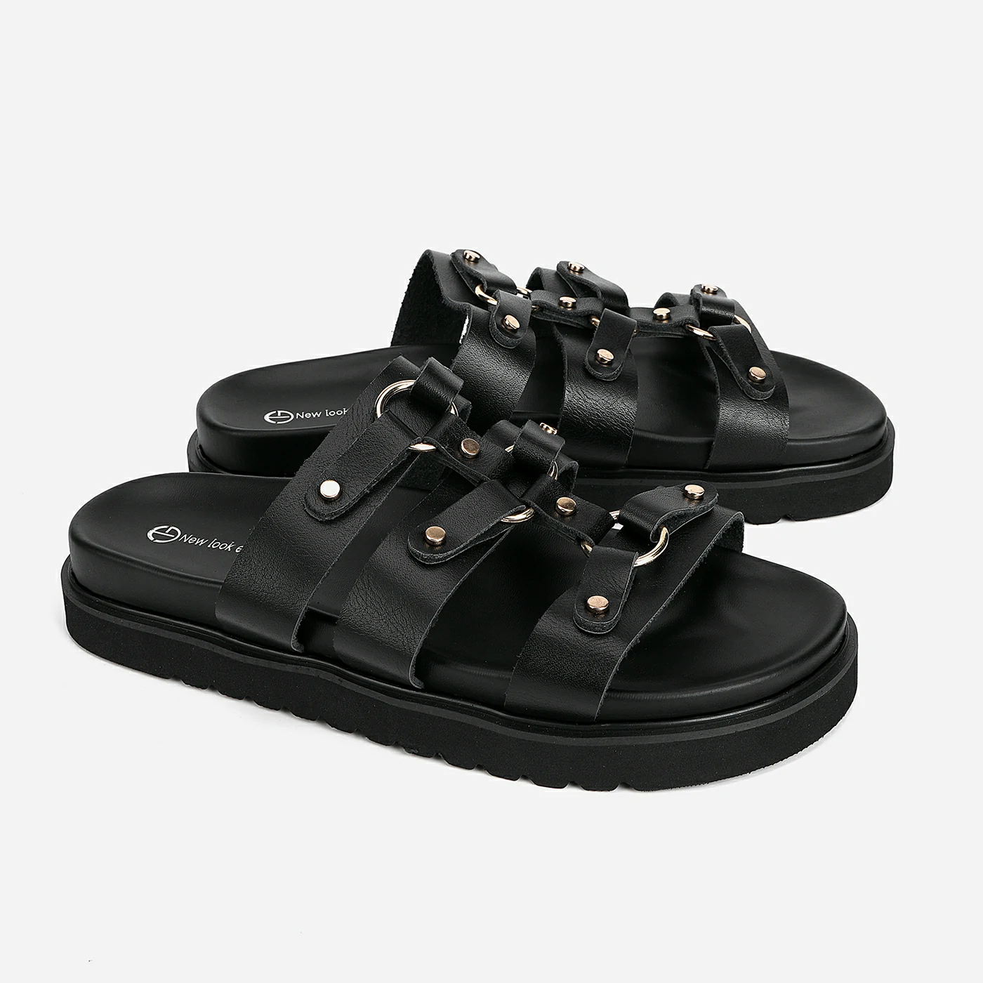 כפכף שטוח שחור 37