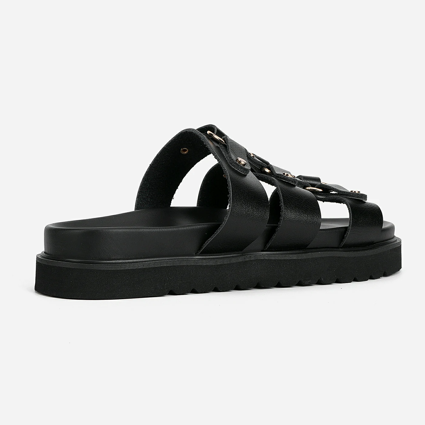 כפכף שטוח שחור 37