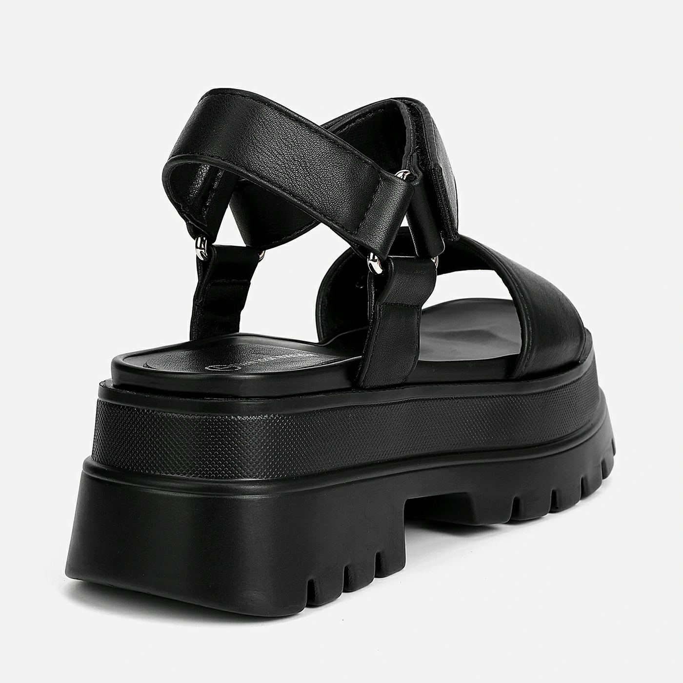 סנדל פלטפורמה שחור 37