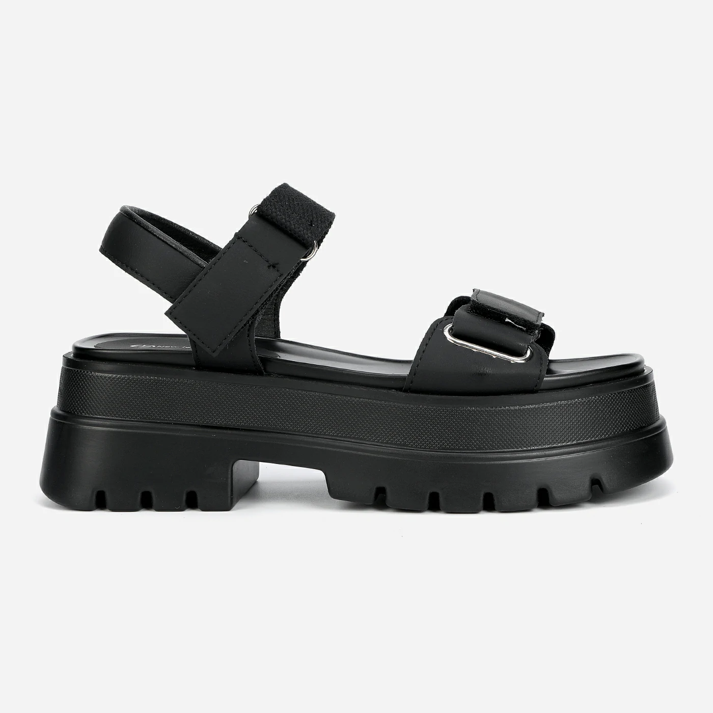 סנדל פלטפורמה שחור 41