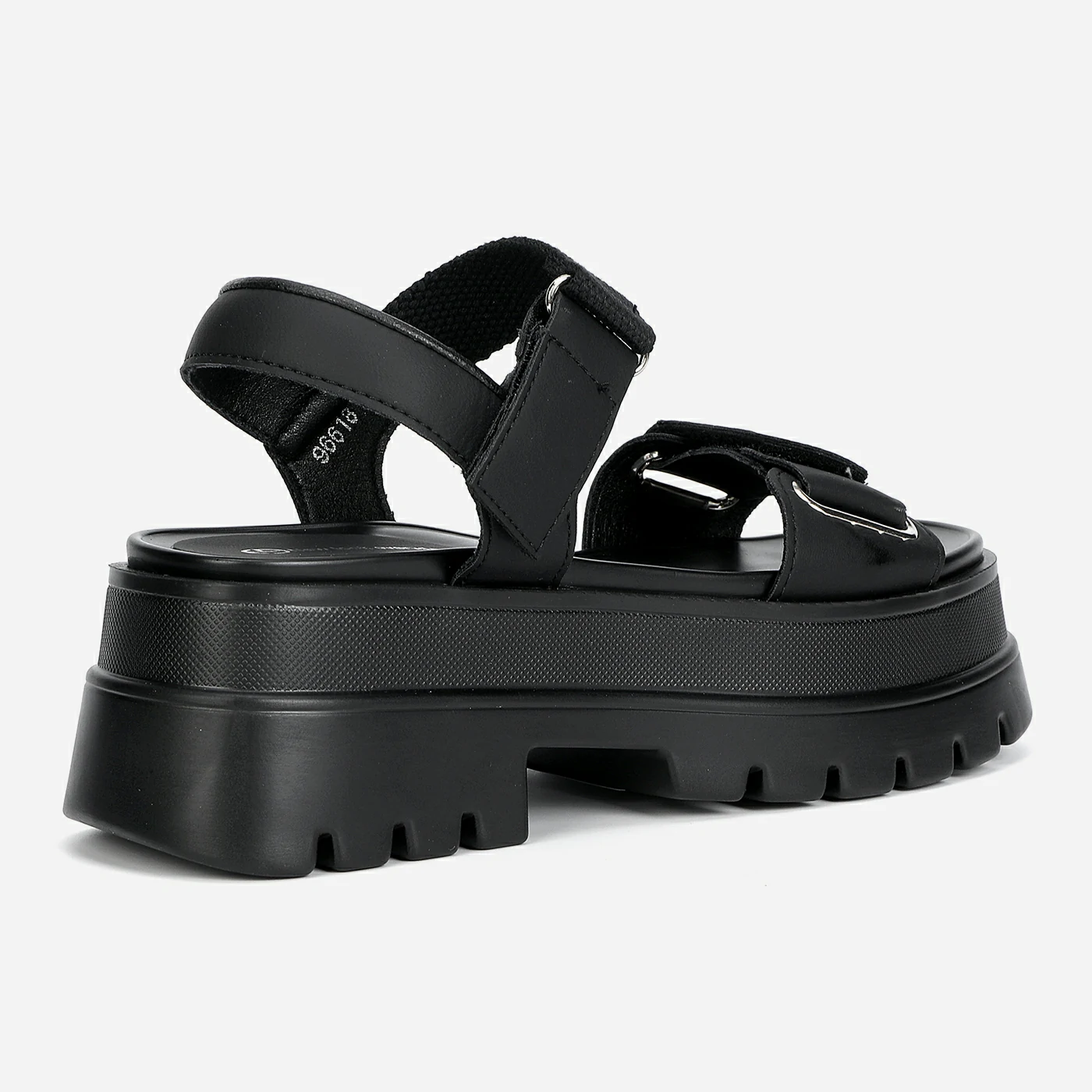 סנדל פלטפורמה שחור 41