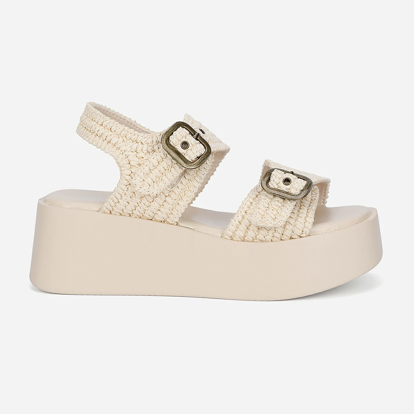 סנדל פלטפורמה בז 38