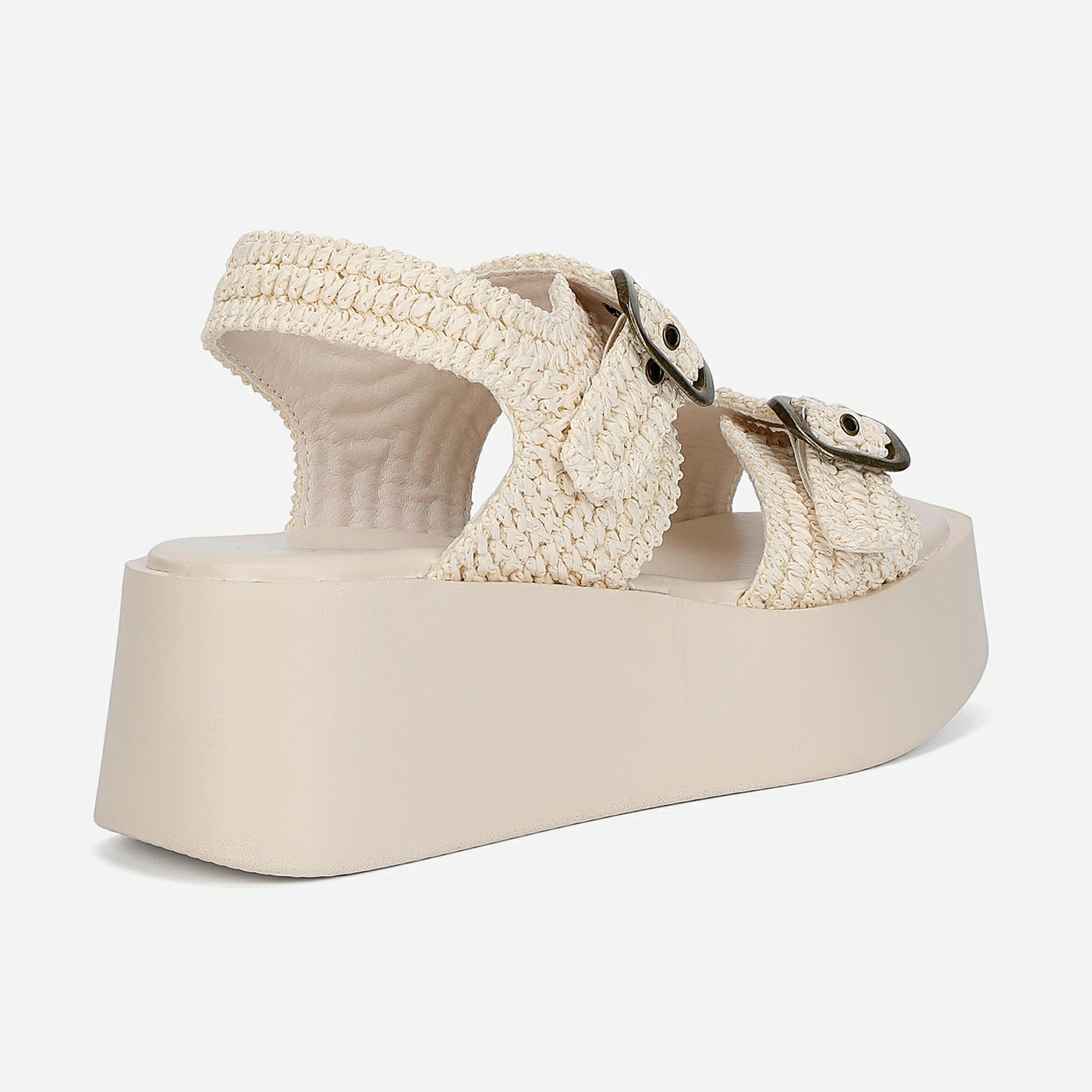 סנדל פלטפורמה בז 38