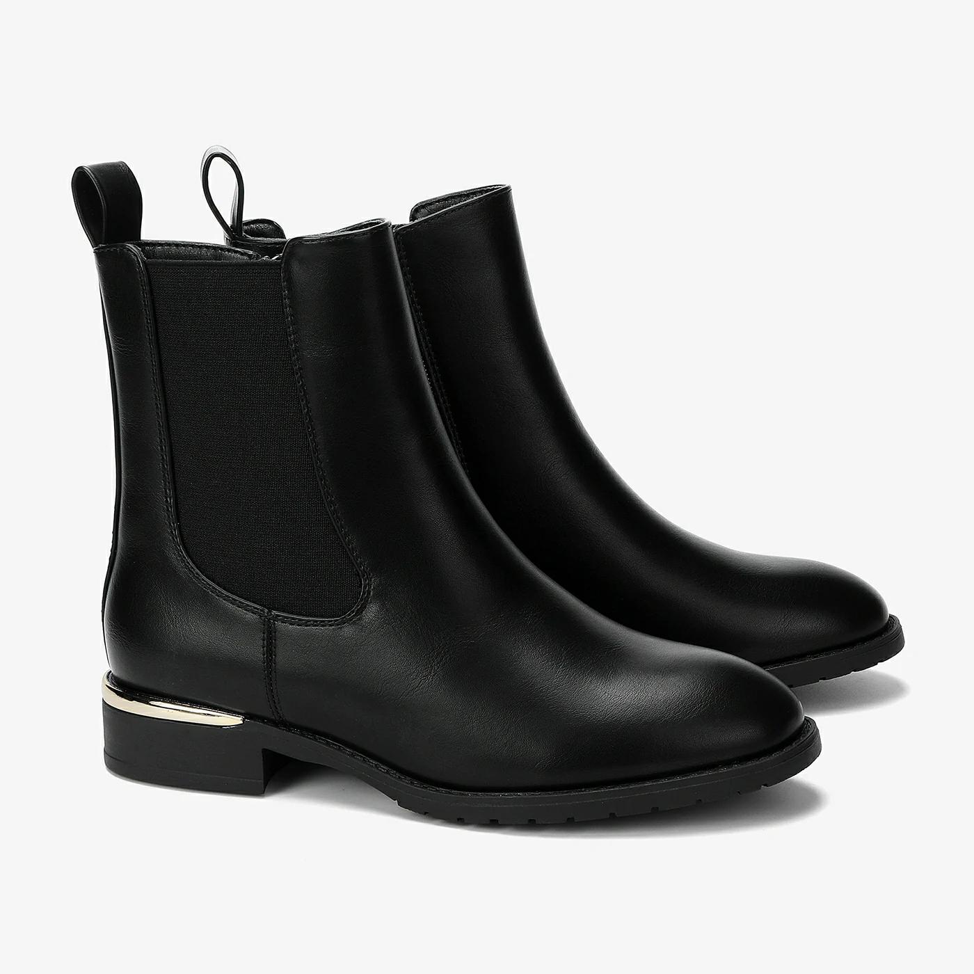 מגפון שטוח שחור 37