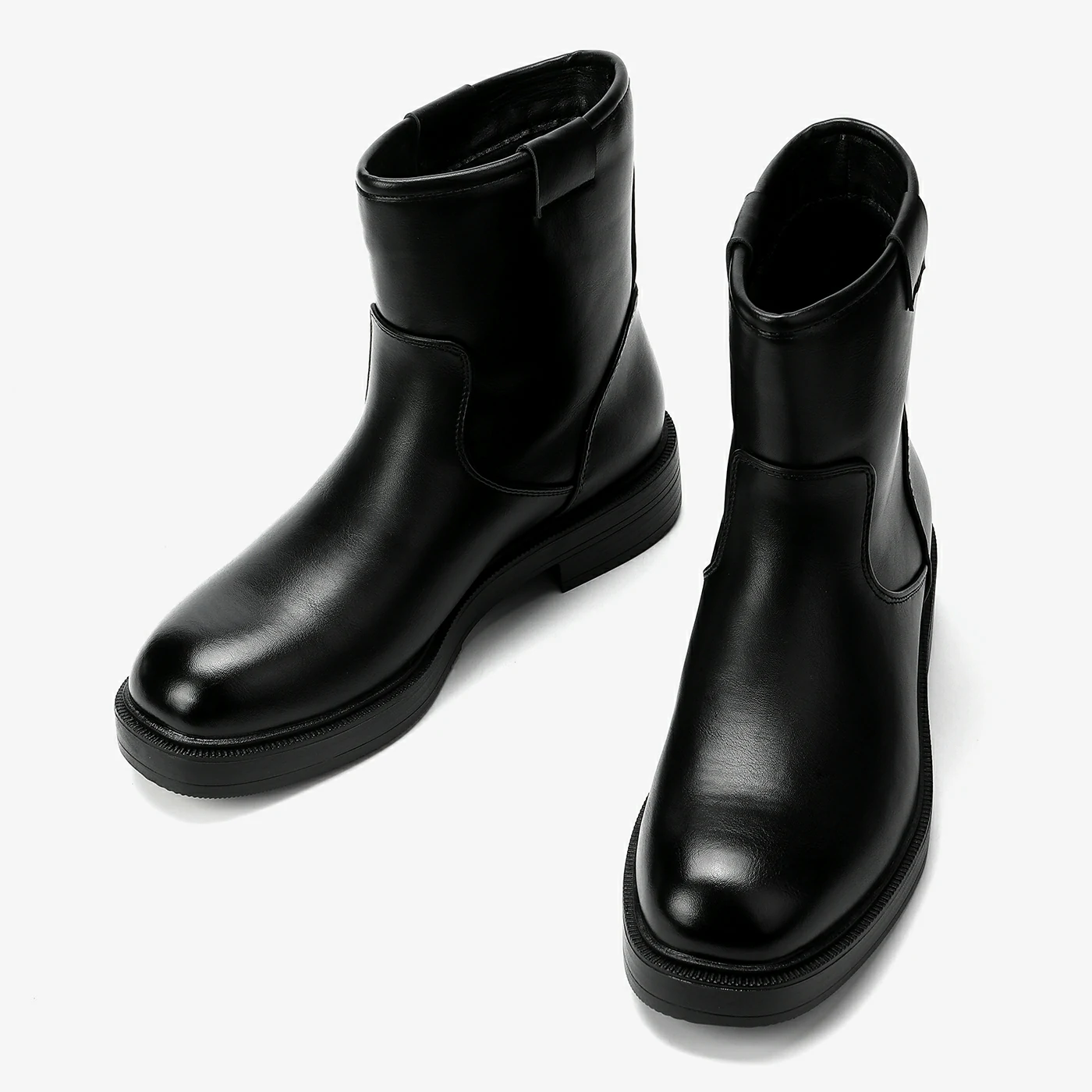 מגפון שטוח שחור 40