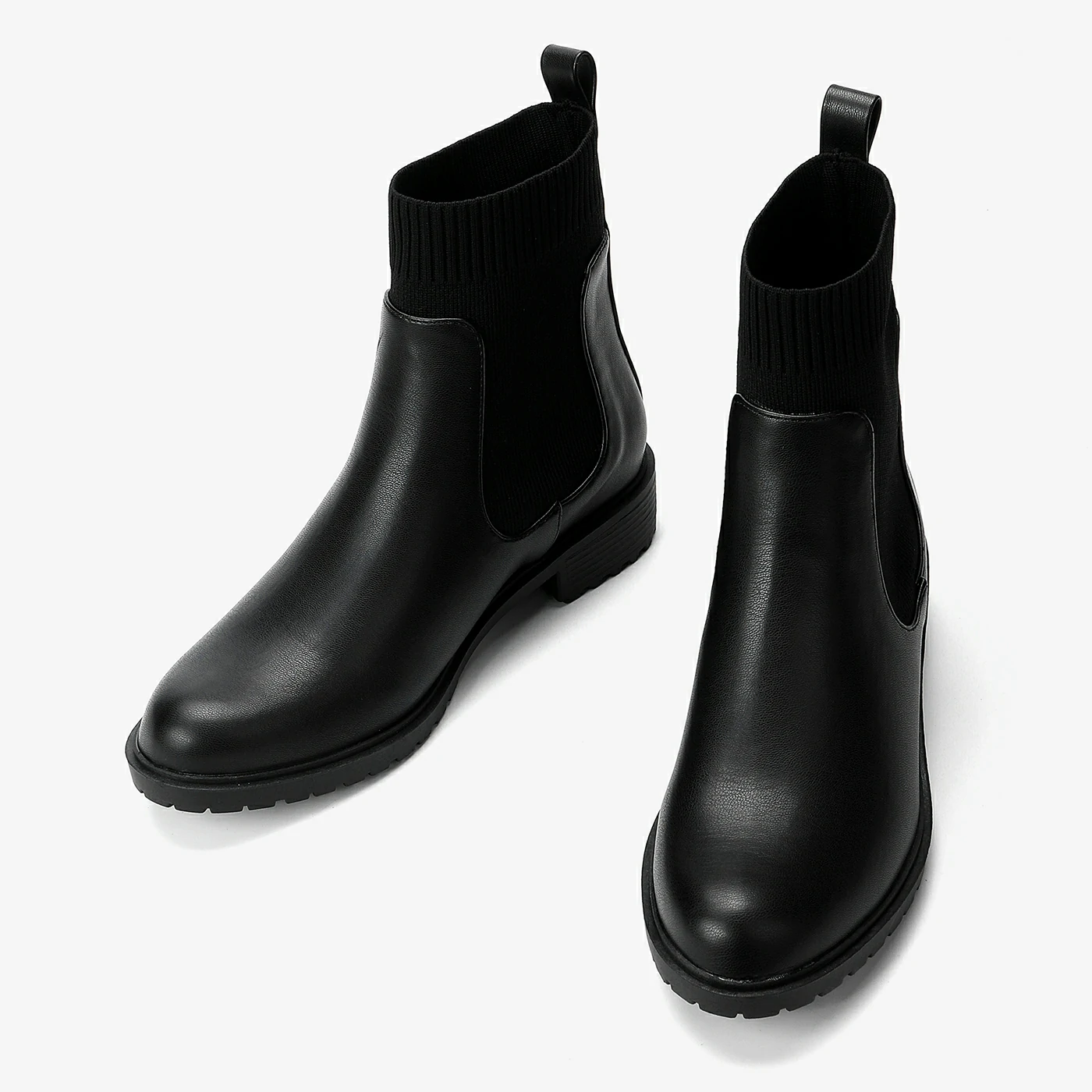 מגפון שטוח שחור 40