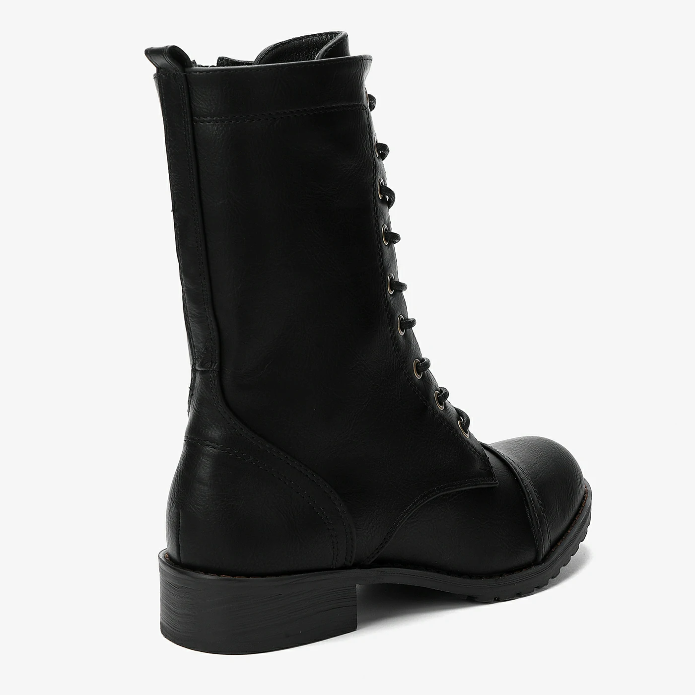 מגף שטוח שחור 37