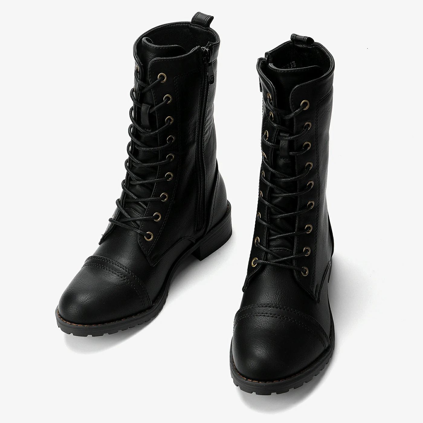 מגף שטוח שחור 37