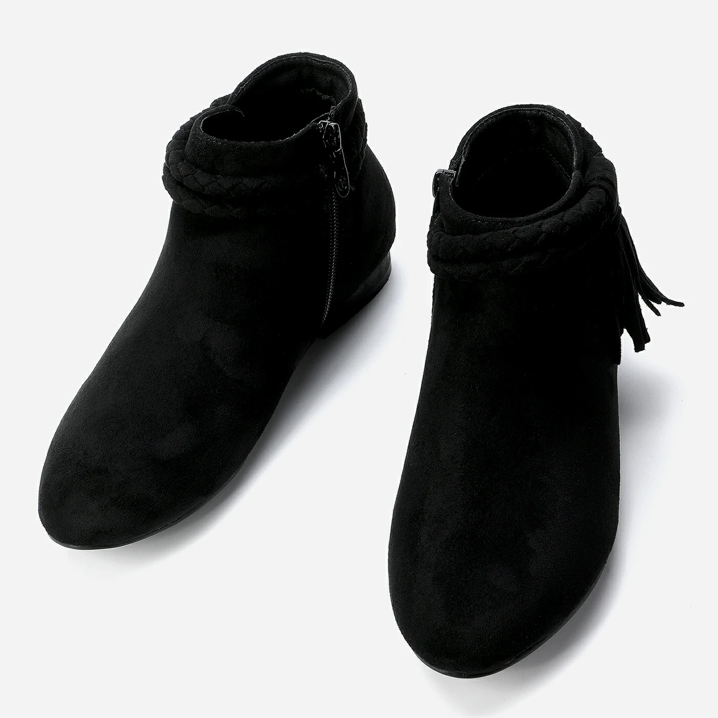 מגפון שטוח שחור 36