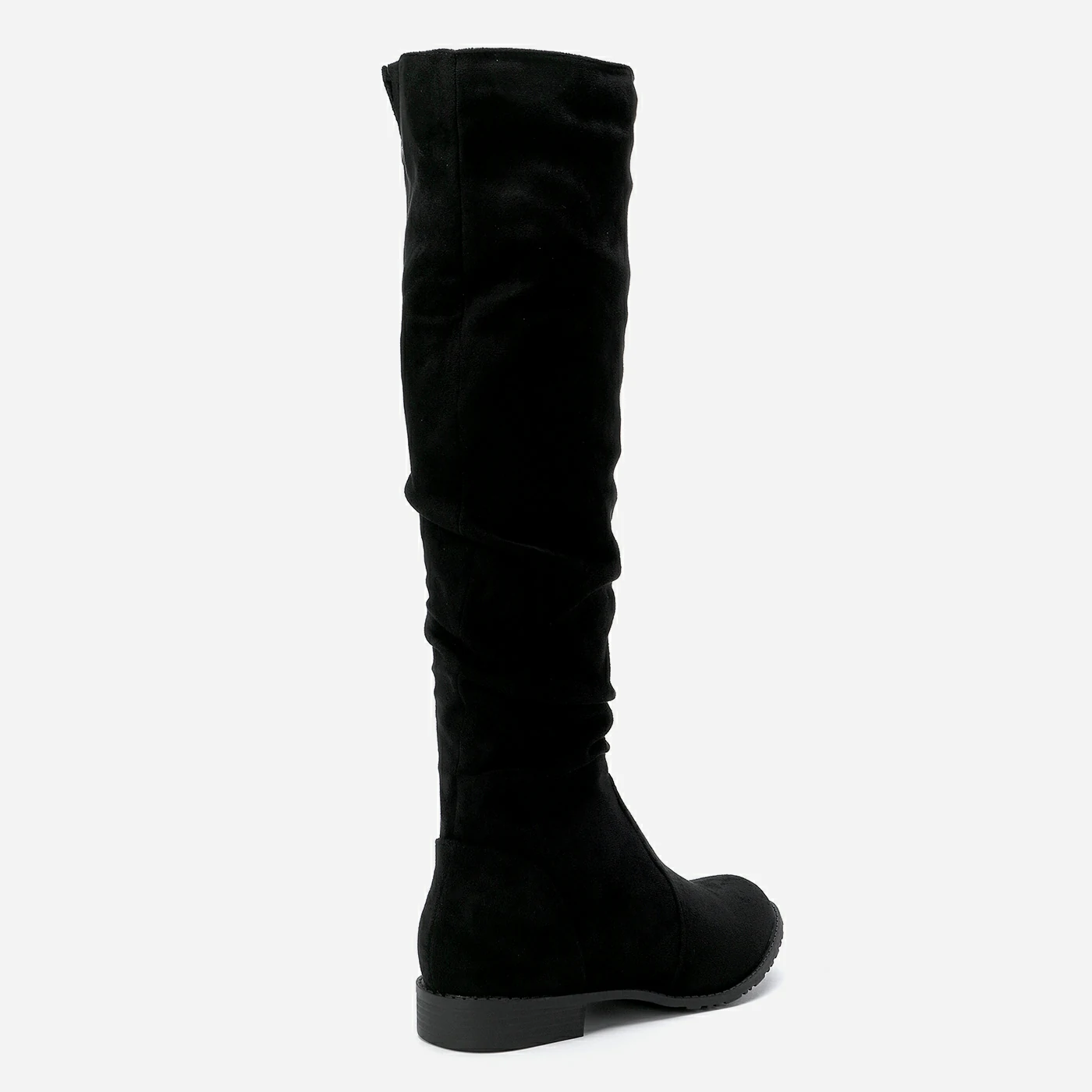 מגף שטוח שחור 37