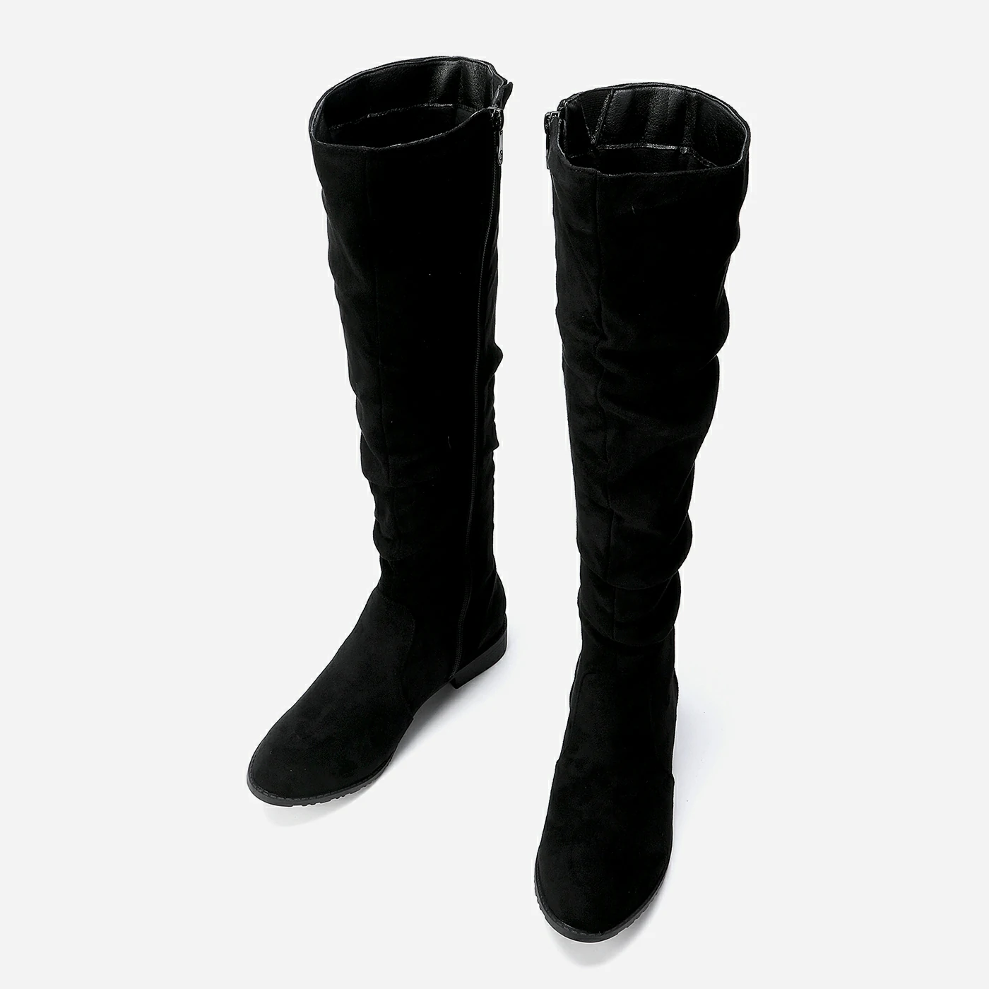 מגף שטוח שחור 37