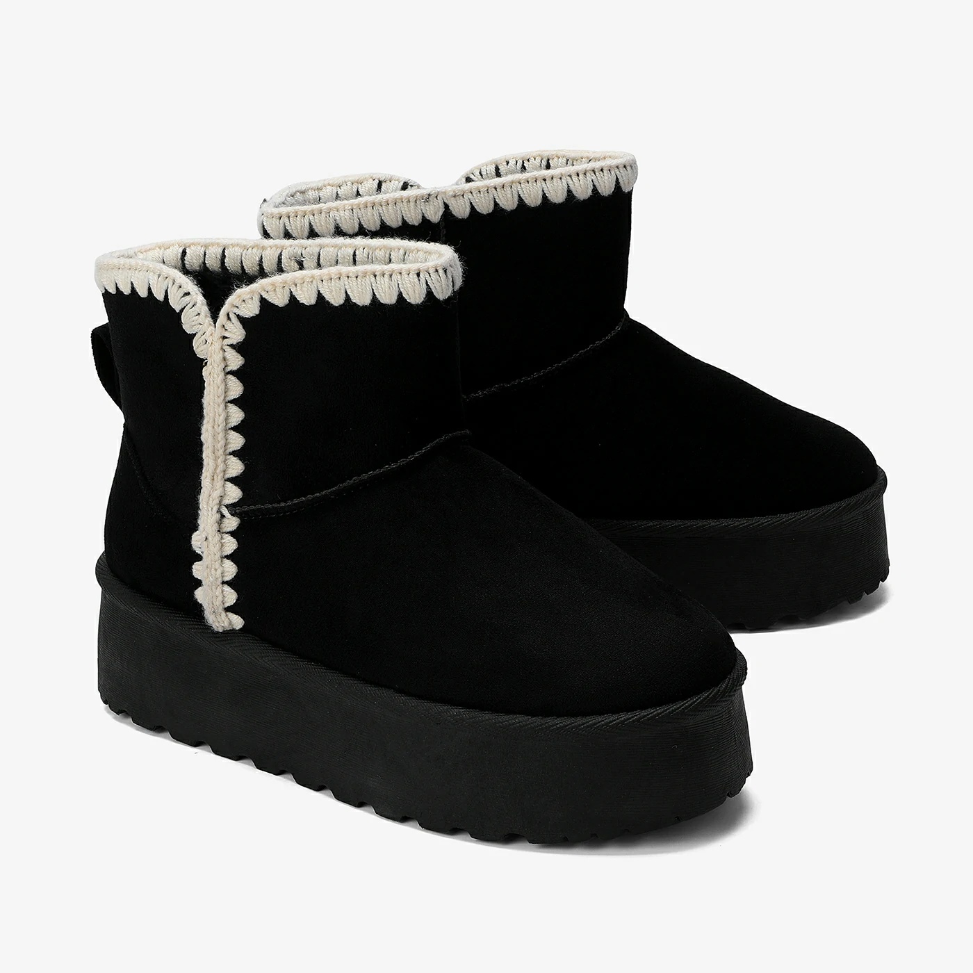 מגפון שטוח שחור 36