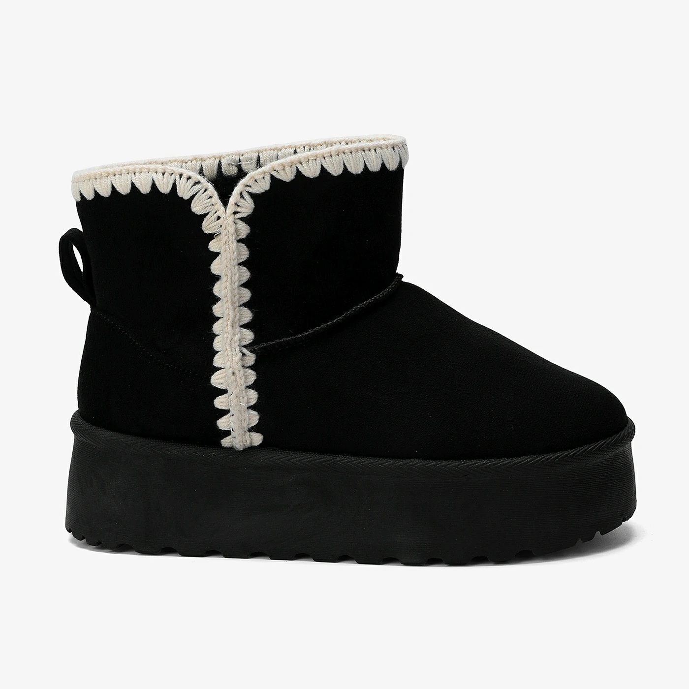 מגפון שטוח שחור 36