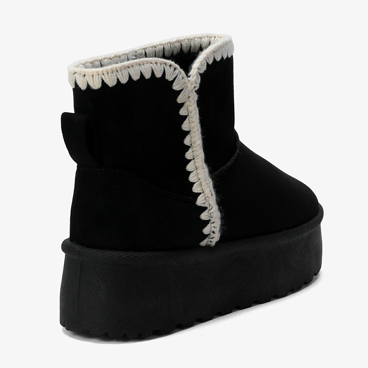 מגפון שטוח שחור 36