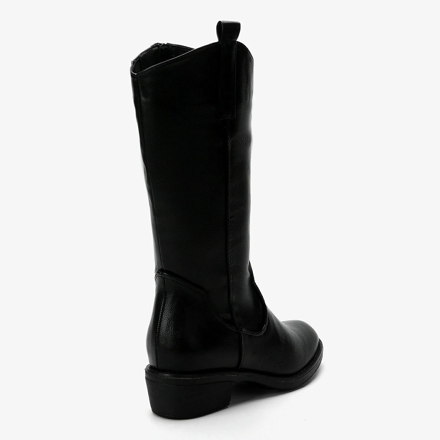 מגף עקב שחור 37