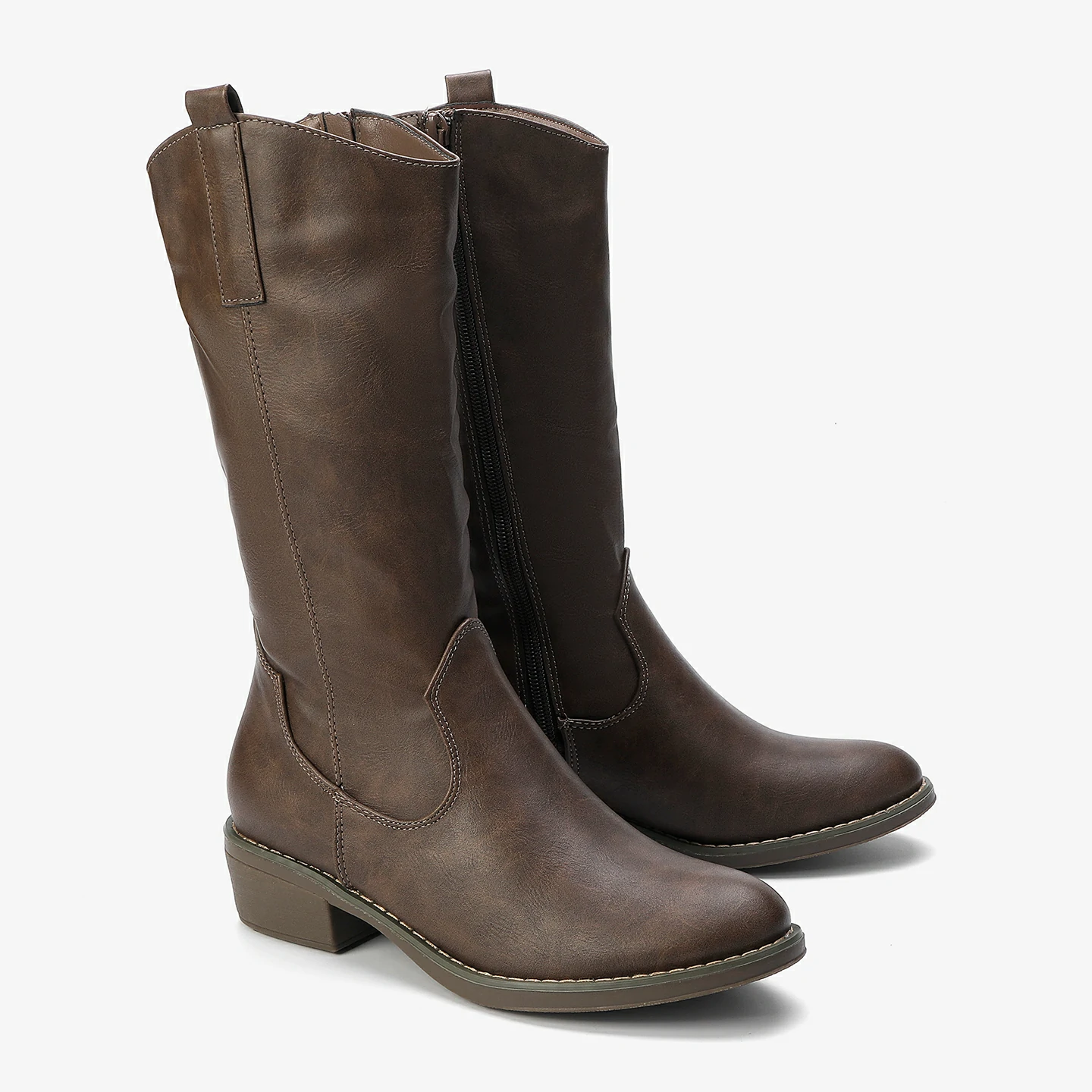 מגף עקב קפה 39