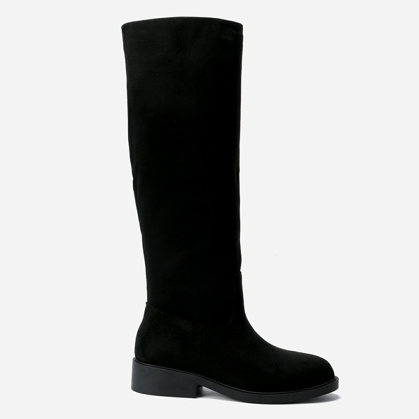 מגף עקב שחור 38