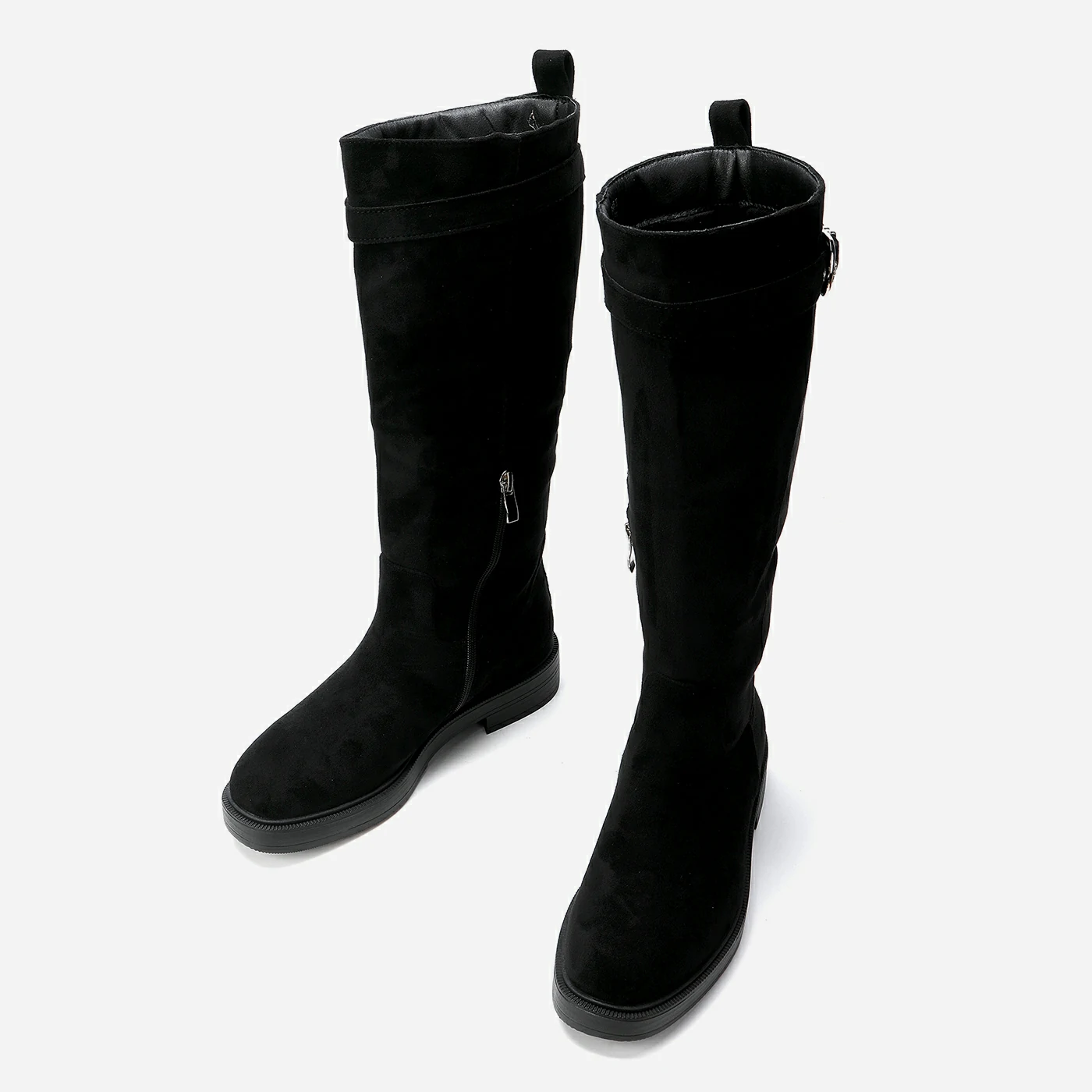 מגף עקב שחור 37