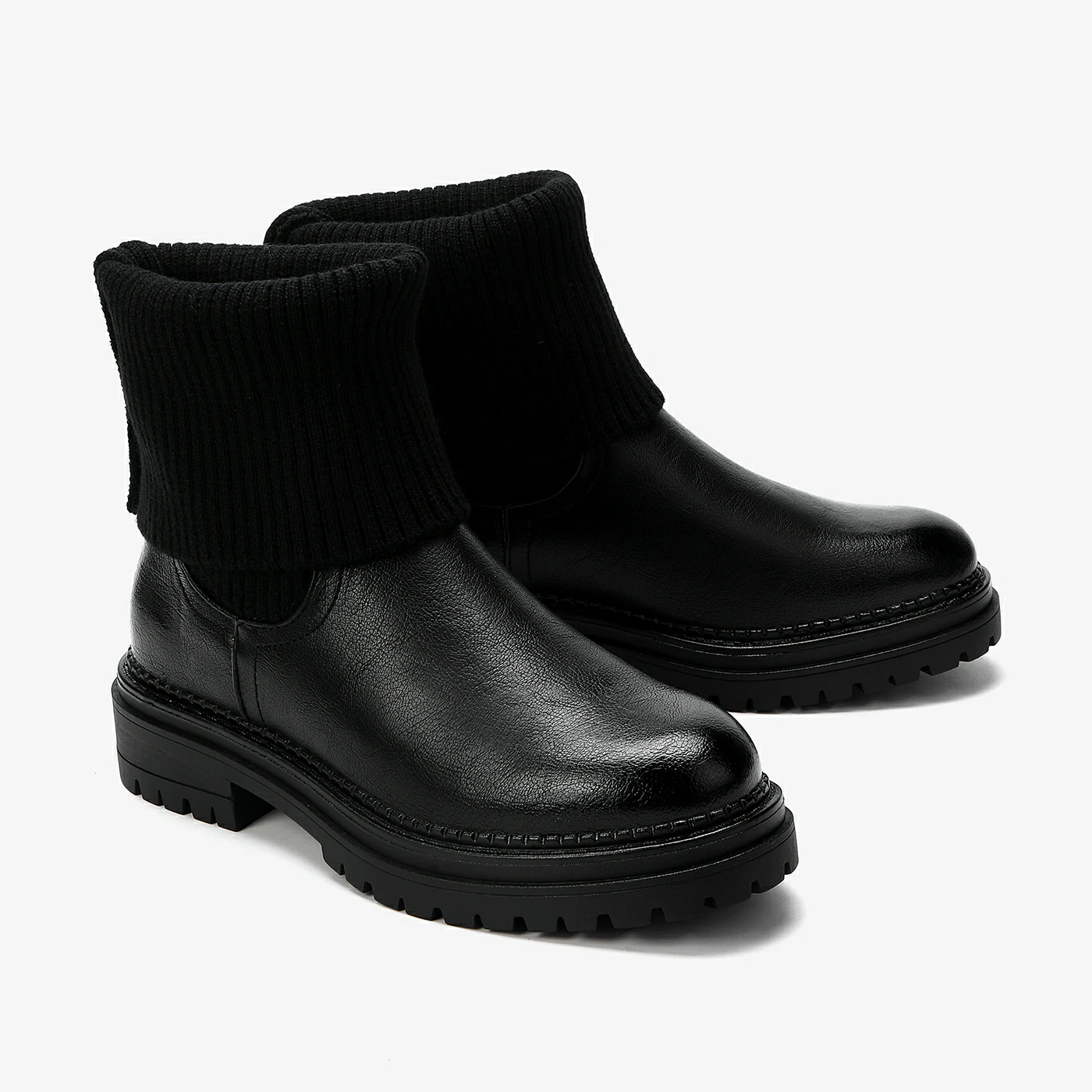 מגפון שטוח שחור 36