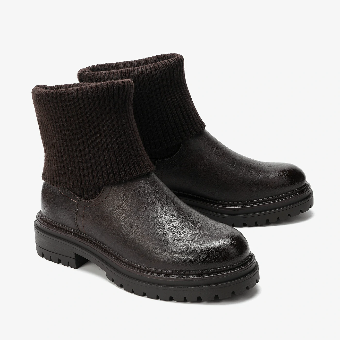 מגפון שטוח חום 41