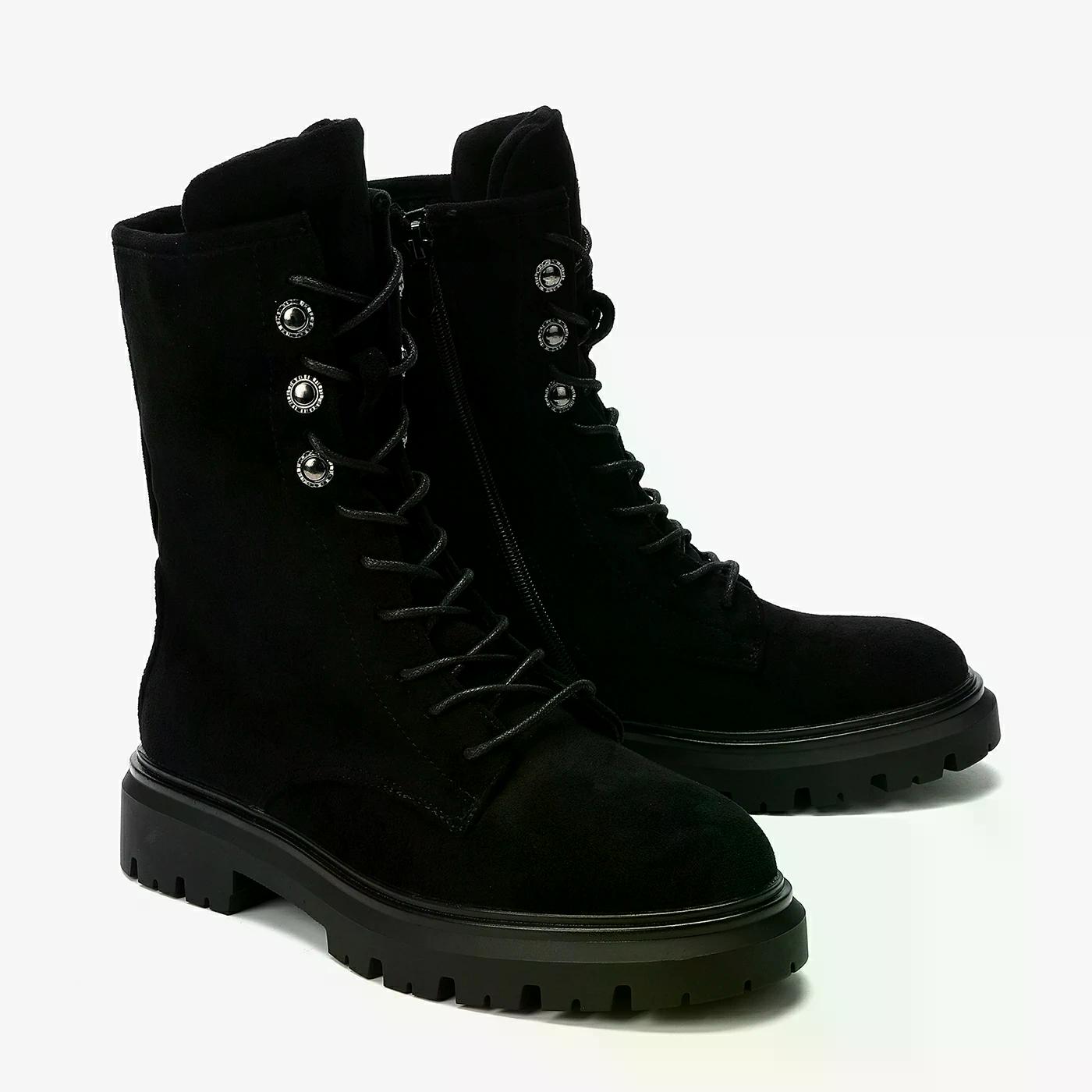 מגפון שטוח שחור 38