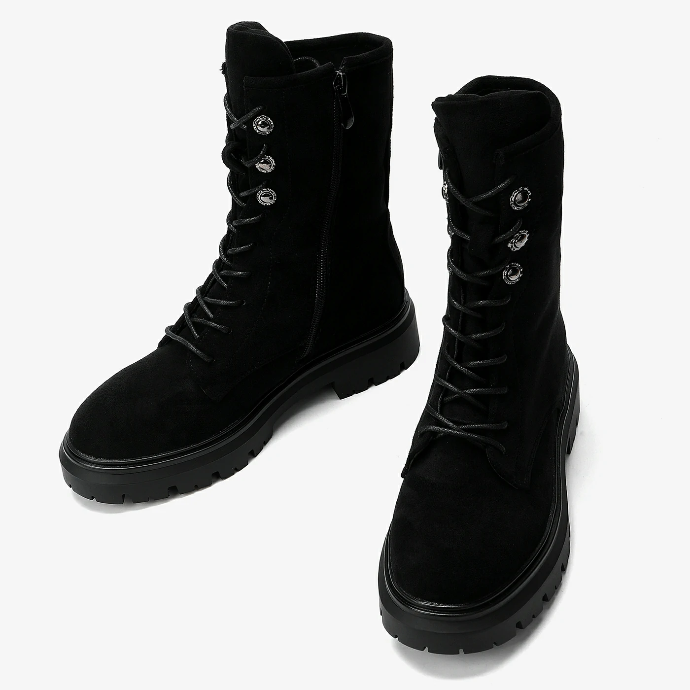 מגפון שטוח שחור 38