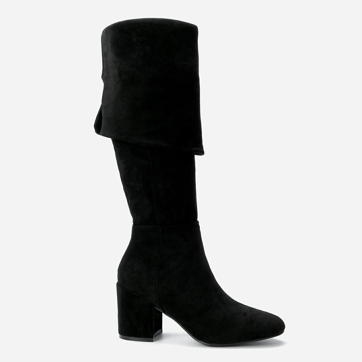 מגף עקב שחור 41