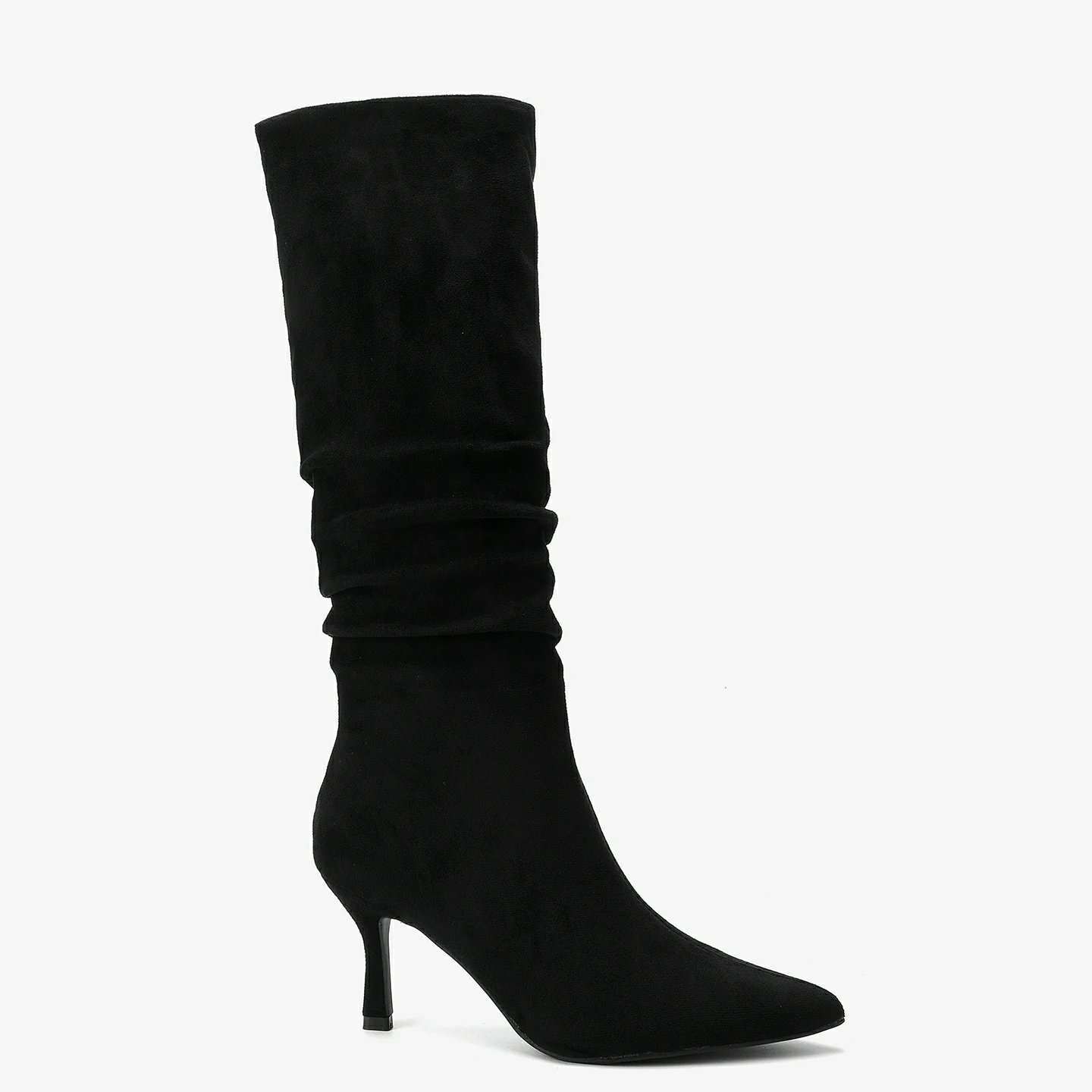 מגף עקב שחור 37