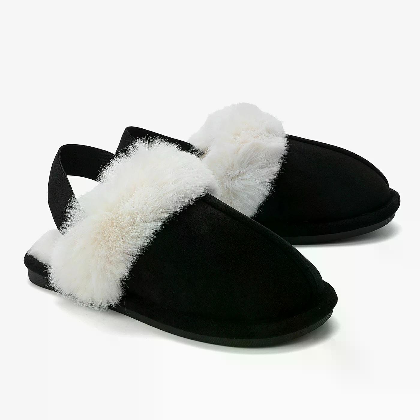 נעלי בית שחור 38