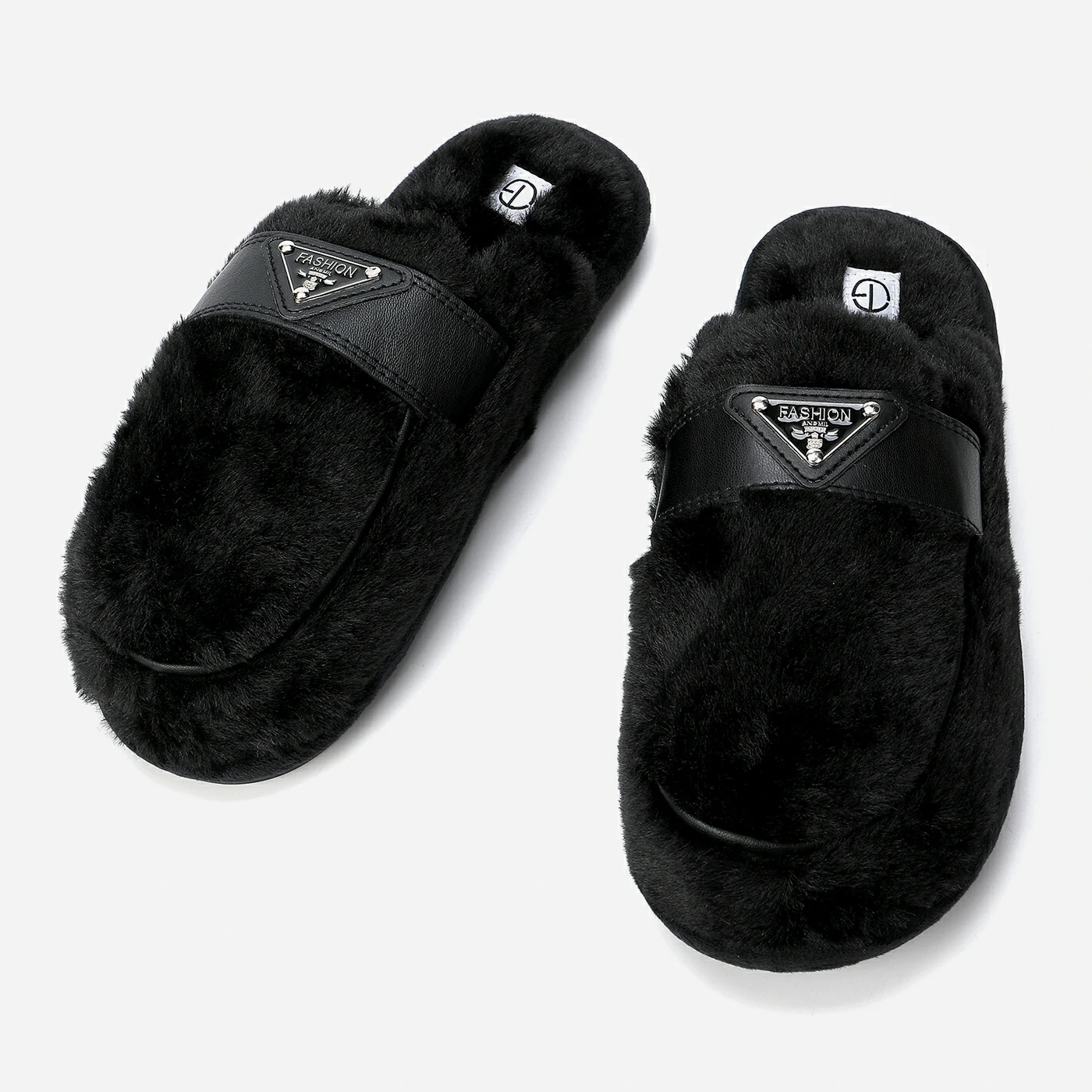 נעלי בית שחור 40