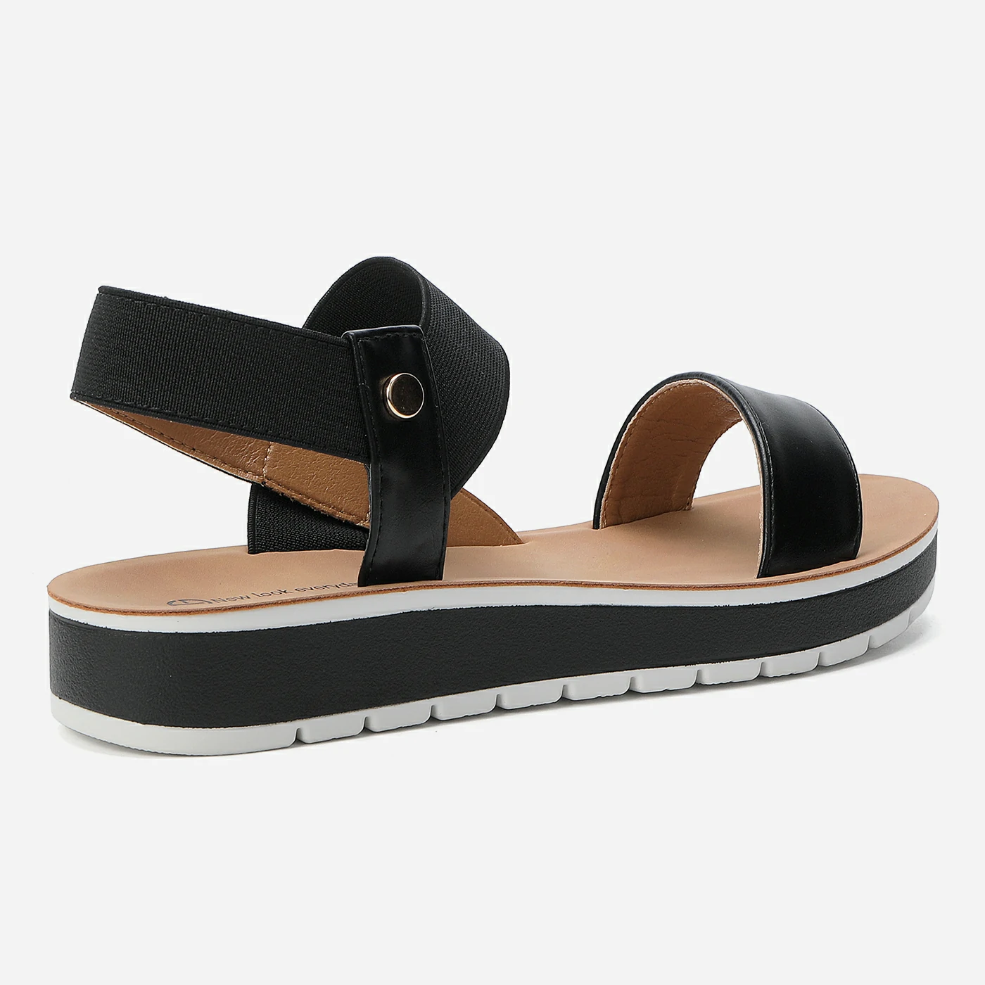 סנדל פלטפורמה שחור 37