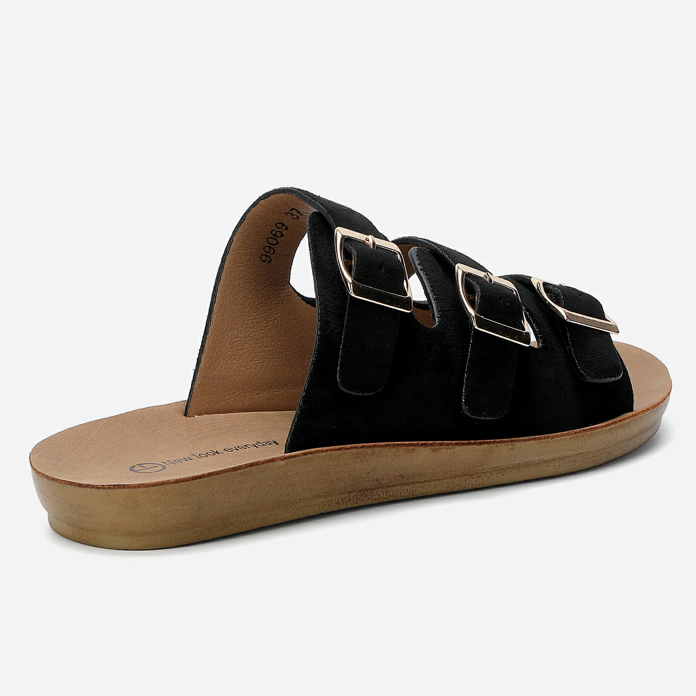 כפכף שטוח שחור 36