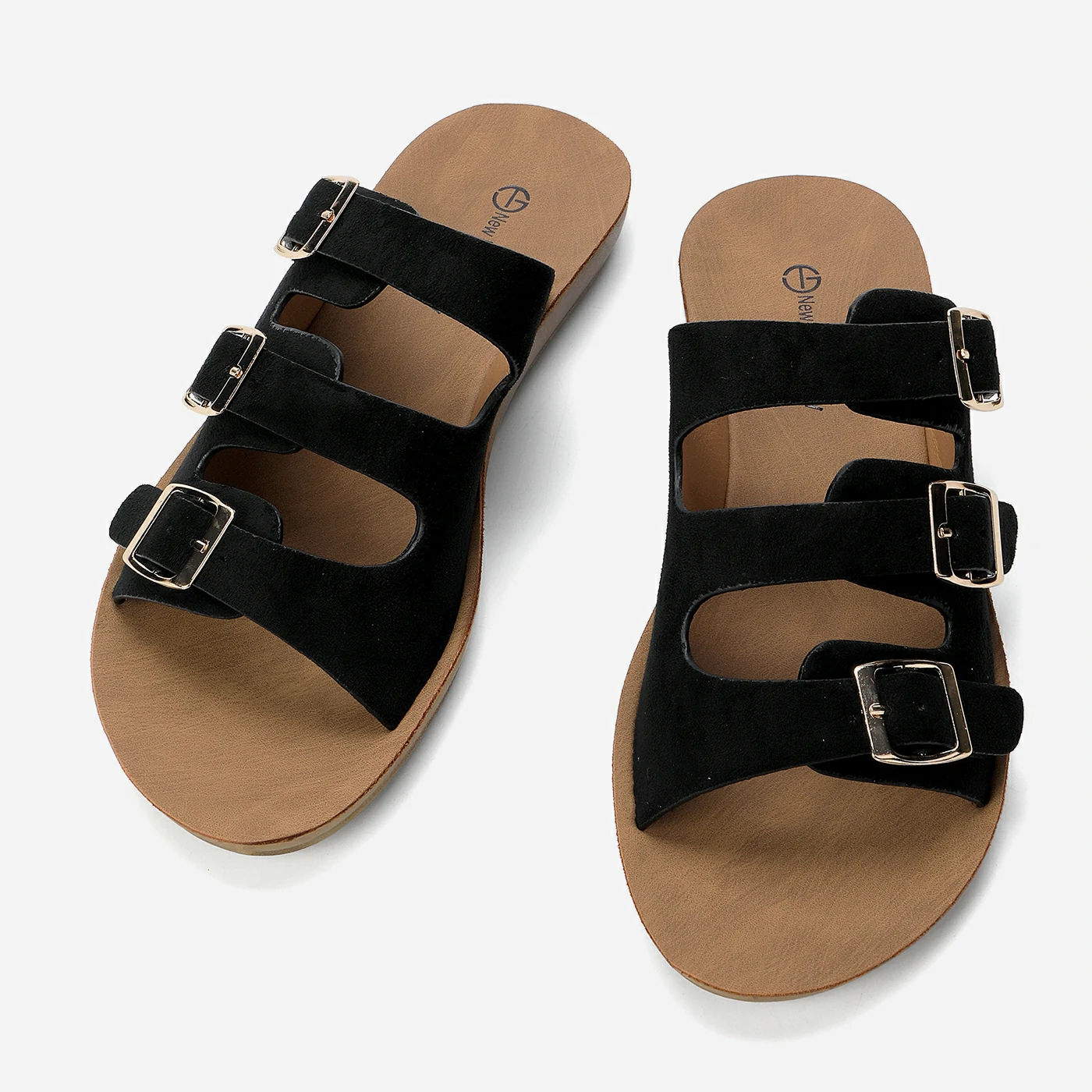 כפכף שטוח שחור 36