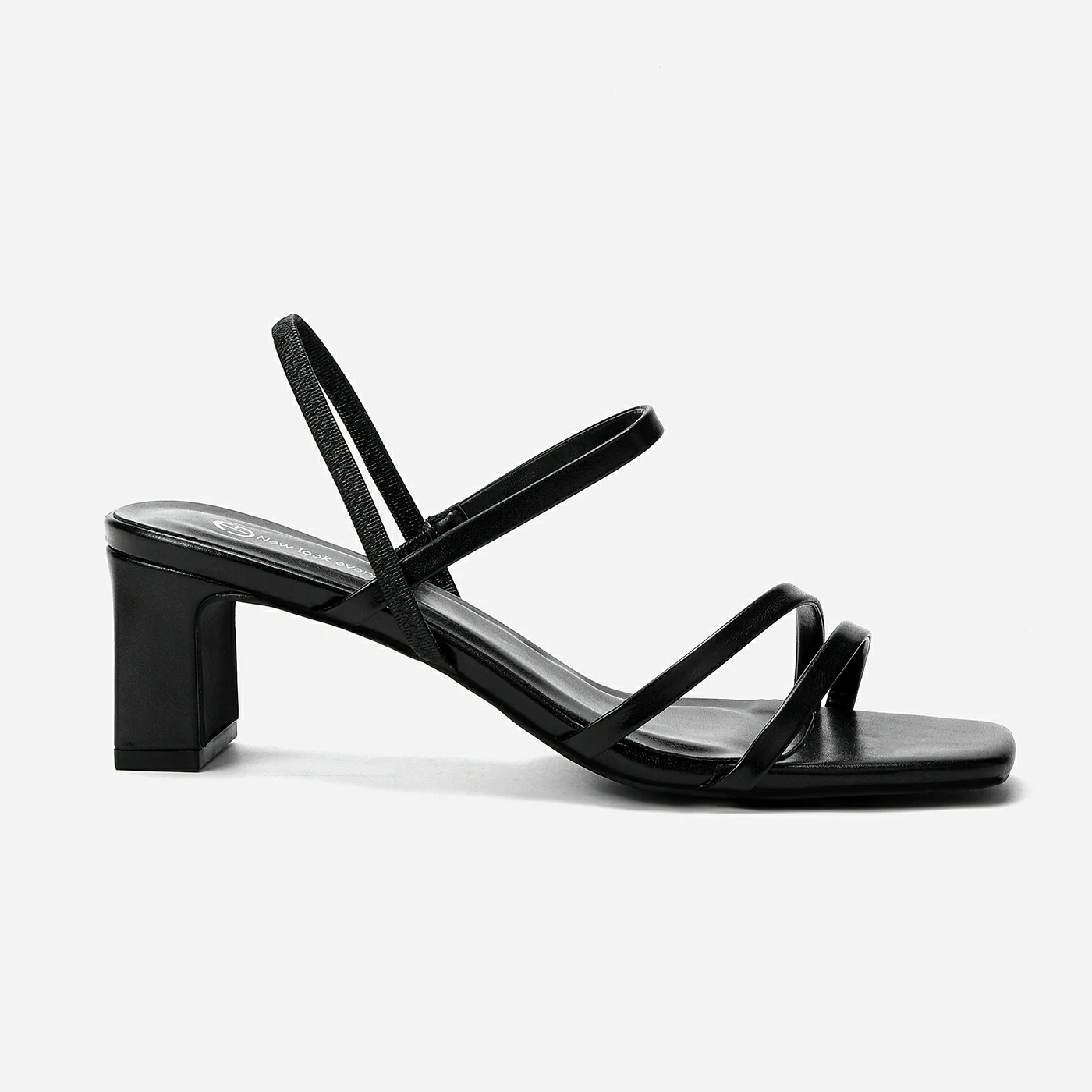 סנדל עקב שחור 41