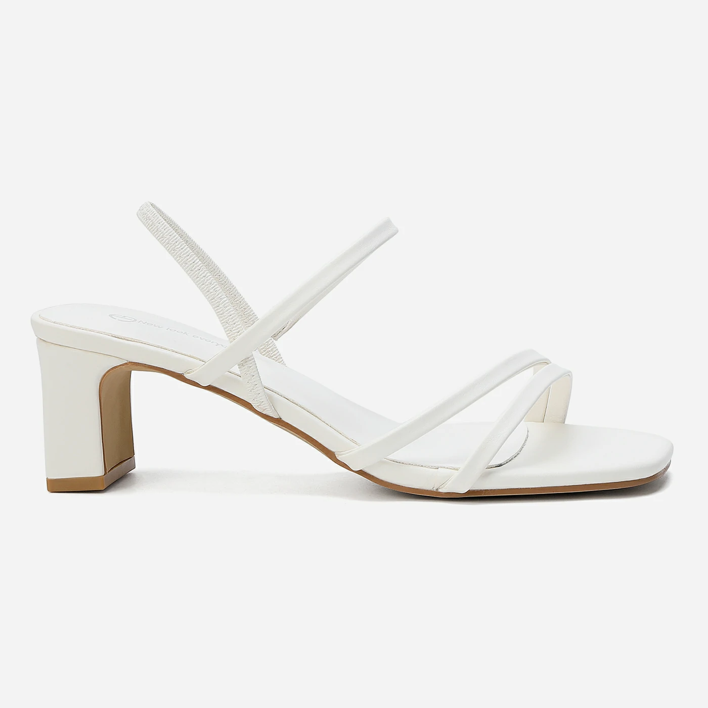 סנדל עקב לבן 36