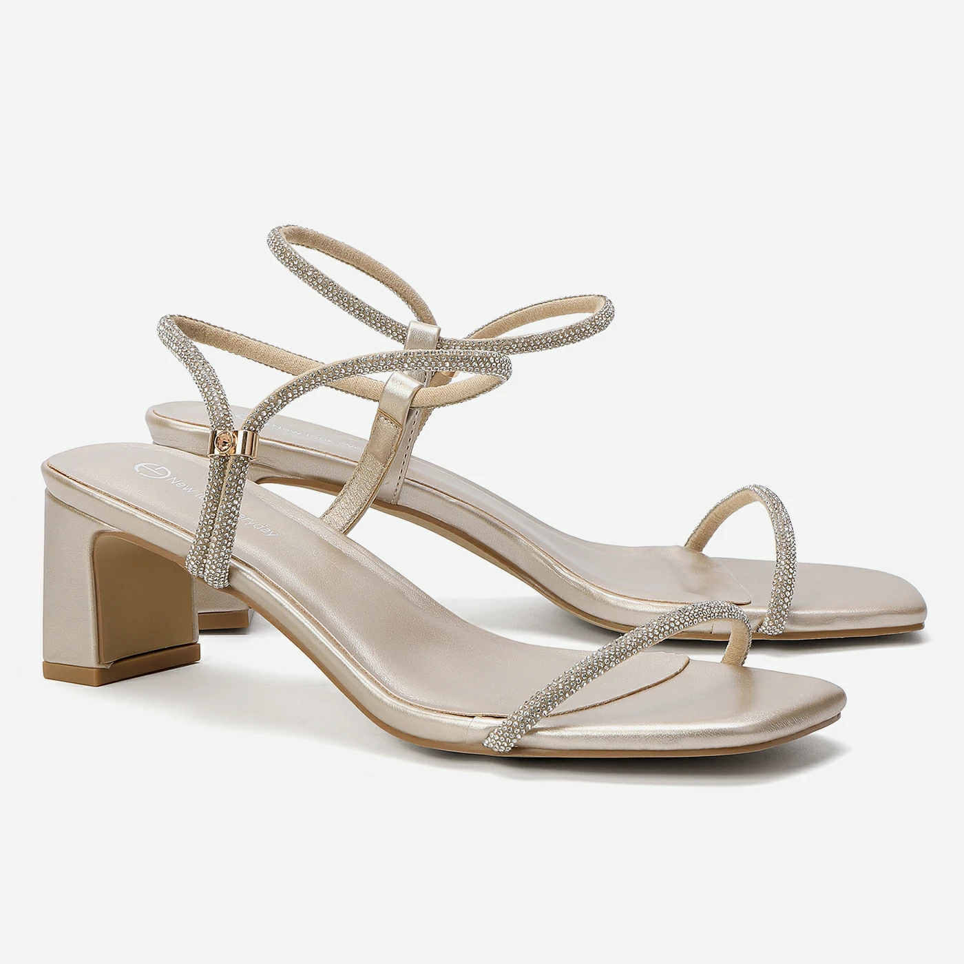 סנדל עקב זהב 37