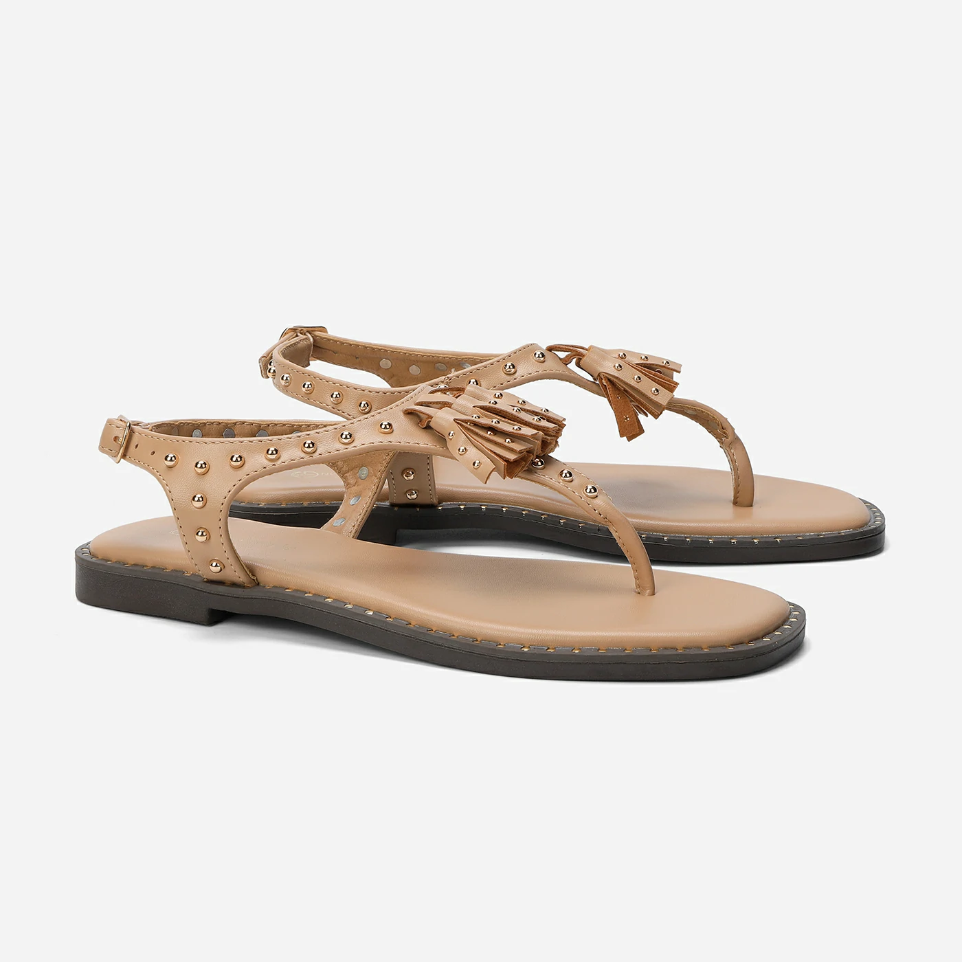 סנדל שטוח בז 41