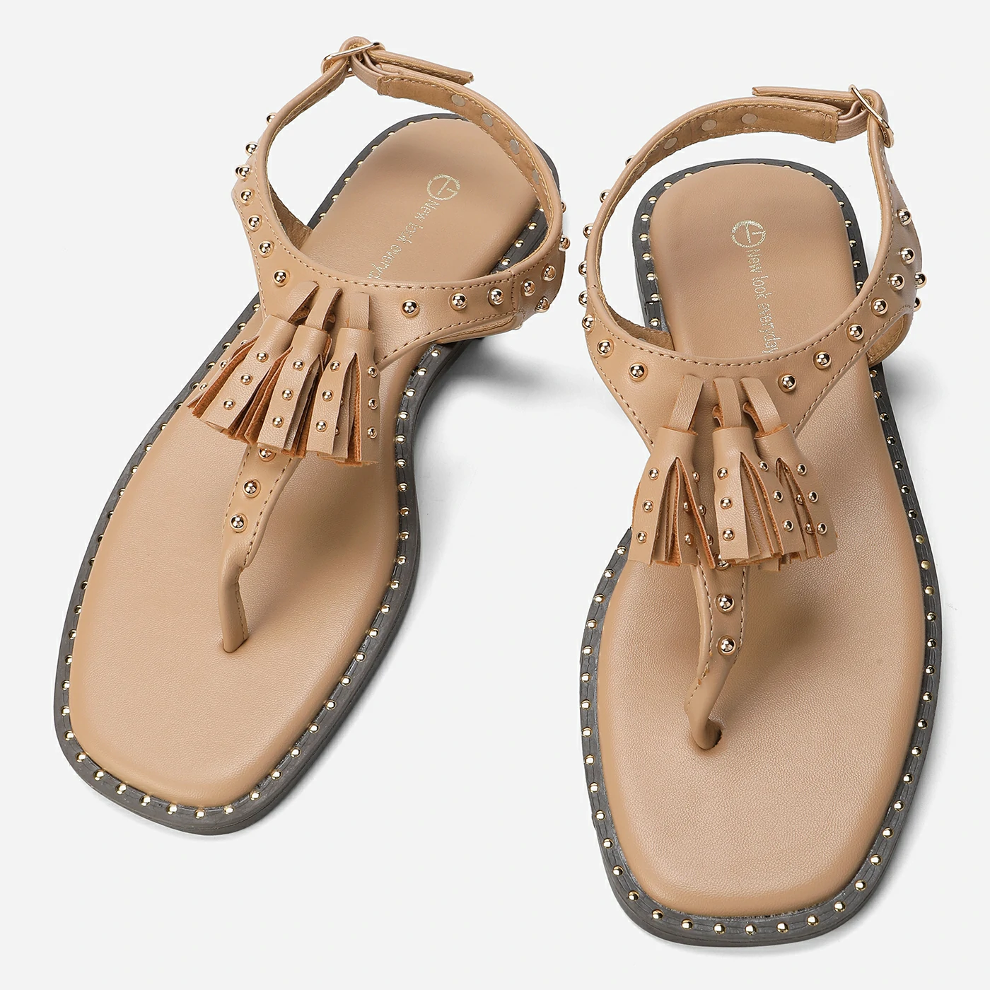 סנדל שטוח בז 41