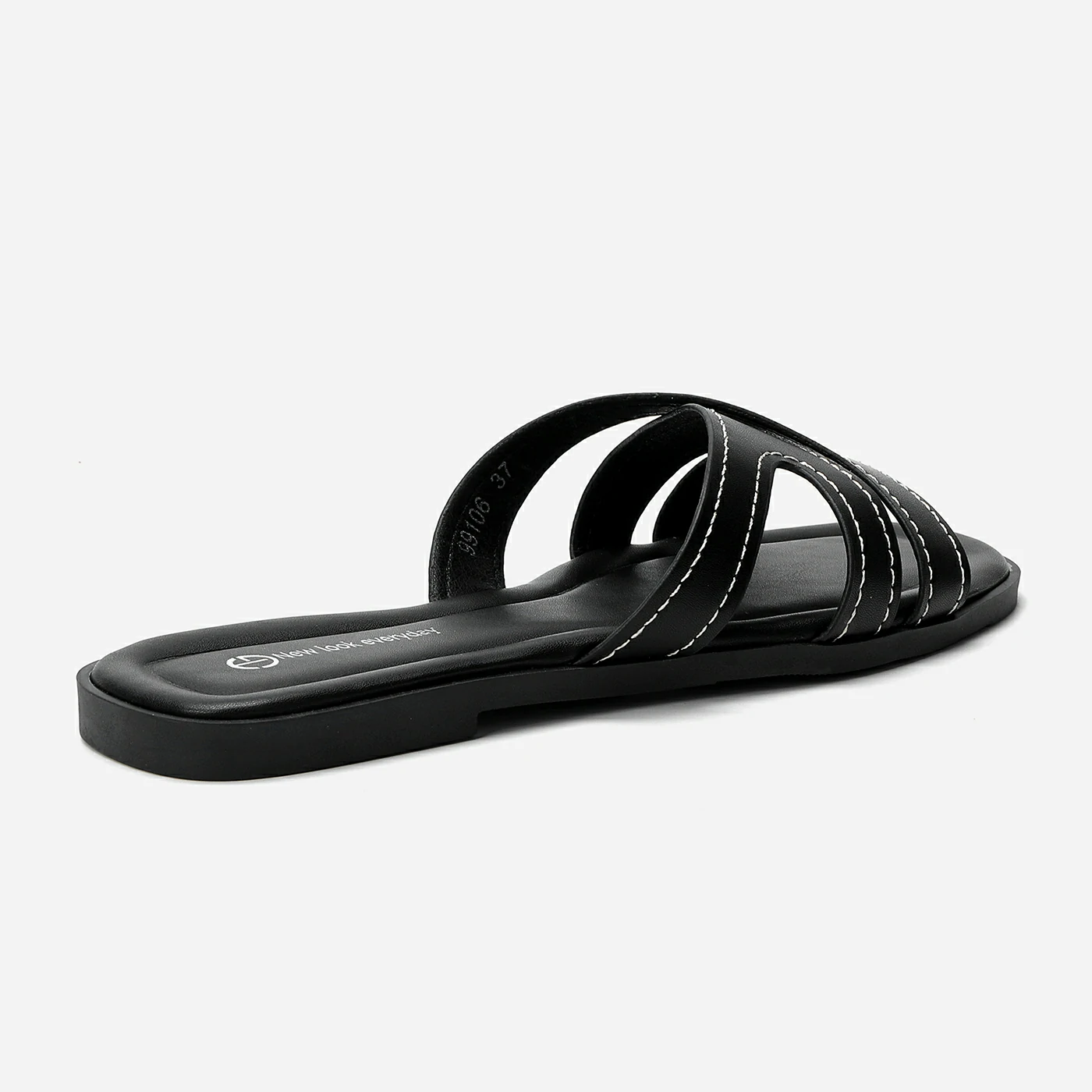 כפכף שטוח שחור 36