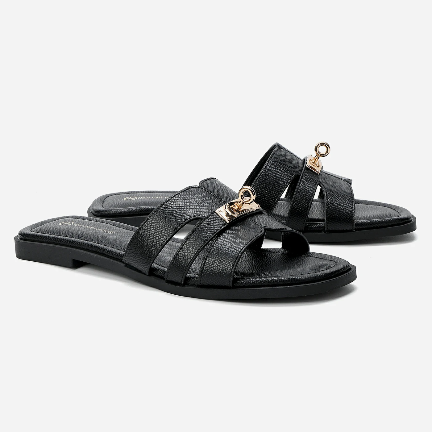 כפכף שטוח שחור 36