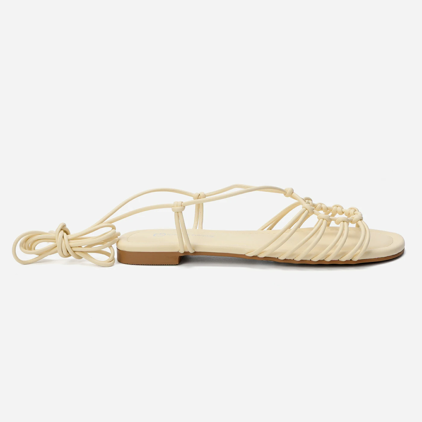 סנדל שטוח צהוב 36